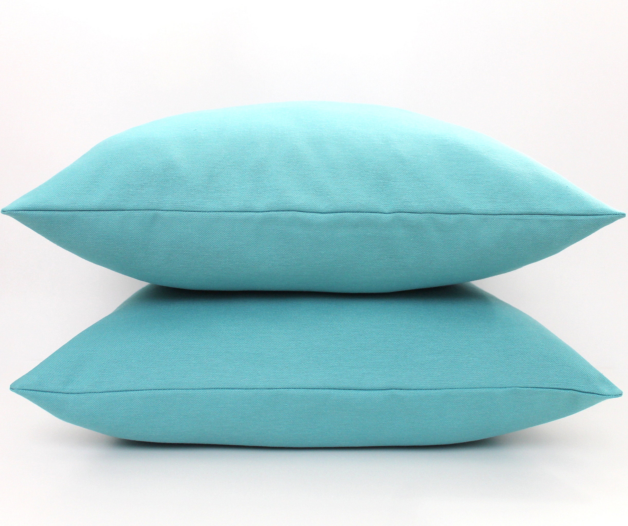 Solid Pillow Covers Teal Turquoise Navy Blue Aqua Mint Etsy