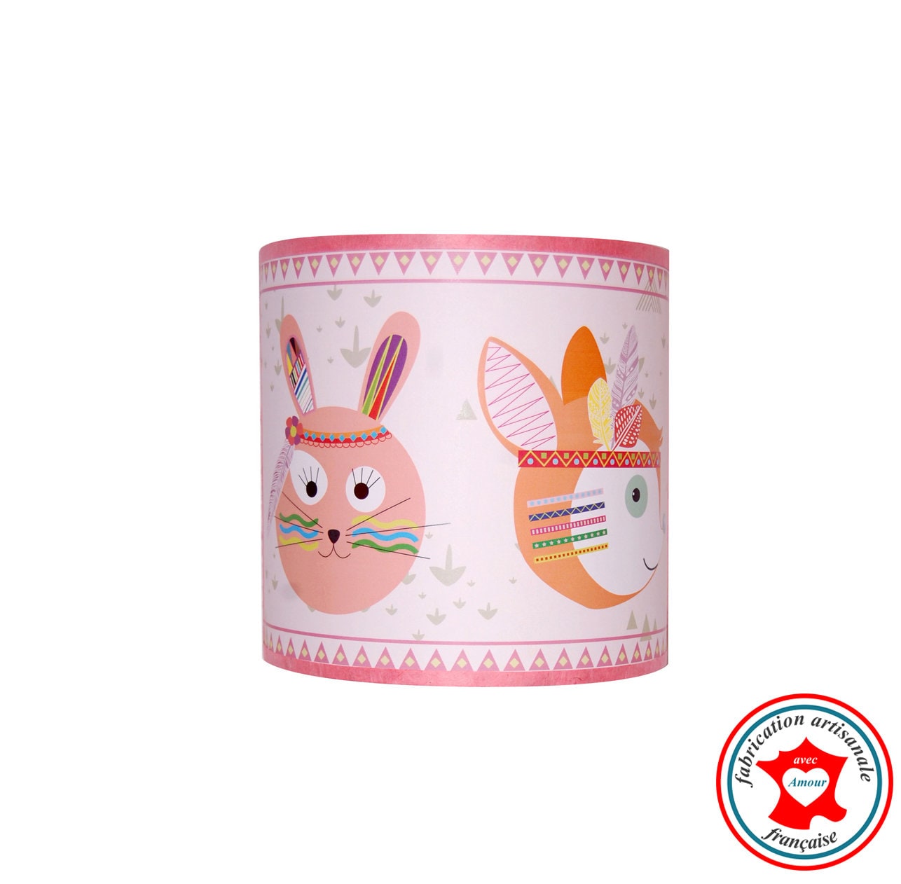 Applique Fille, Semi-Circulaire Les Petits Indiens