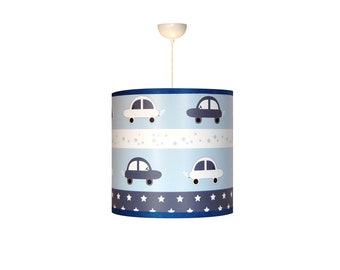 Luminaire enfant Suspension " En voiture "