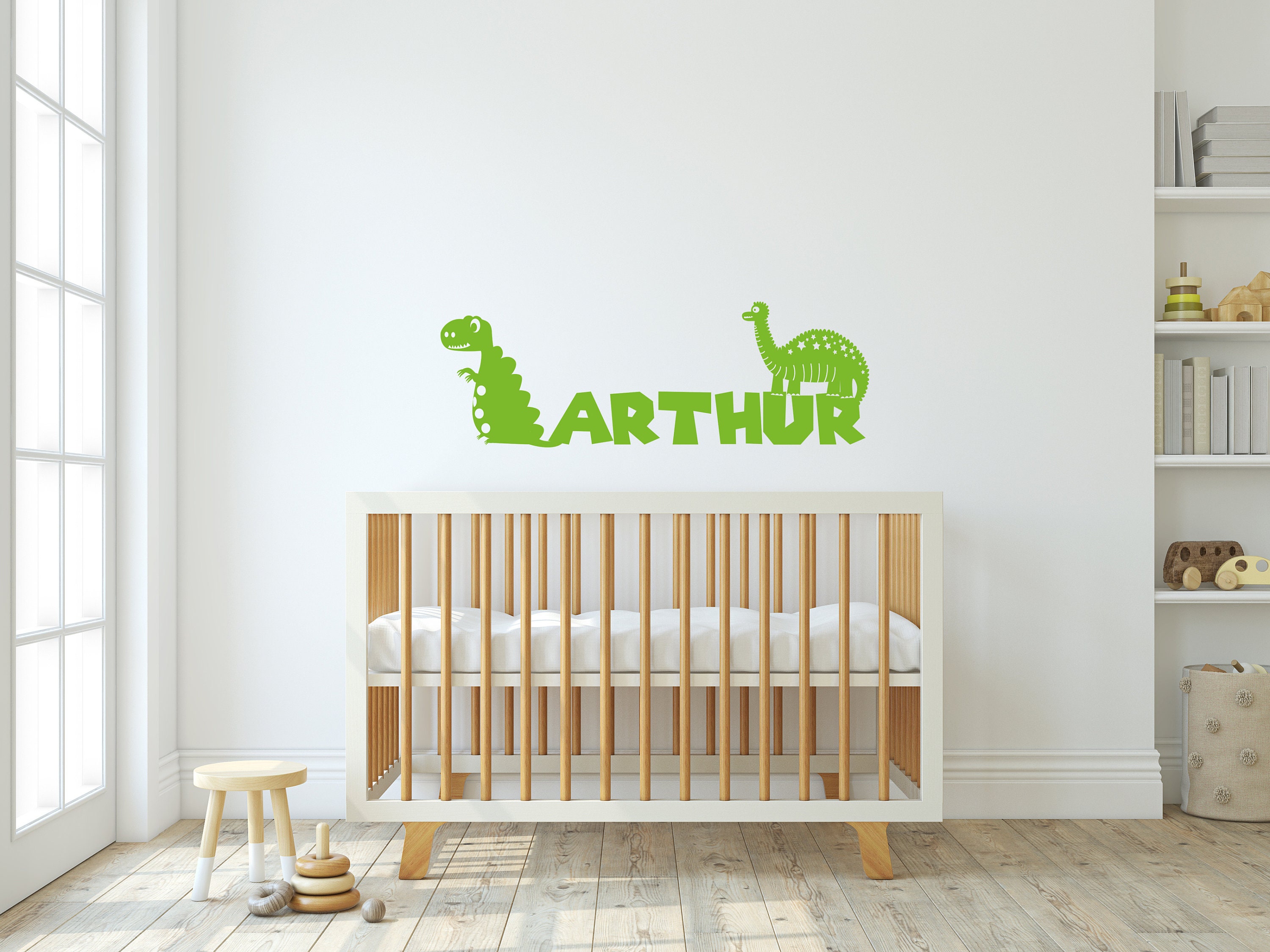 Stickers muraux dinosaures pour chambre d'enfant, garçons, filles, chambre  à coucher, salon, décoration murale : : Bébé et Puériculture