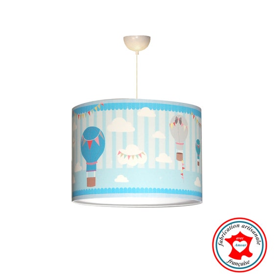 Abat Jour Garcon Suspension Enfant Theme Montgolfiere Etsy Abat Jour Garcon Suspension Enfant Theme Montgolfiere Etsy