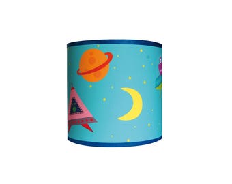 Luminaire enfant Applique garçon " Tous dans l'espace  2"