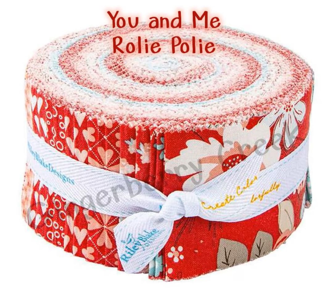 Riley Blake Rolie Polie - You & Me - Precut Jelly Roll - Etsy