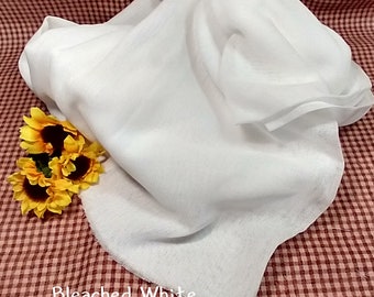Cheesecloth - Grade 90 - 36"wide - Bleached & Unbleached Available -Great for Crafts, Bandages, Cheese Making and Cooking - Sold by the Yard