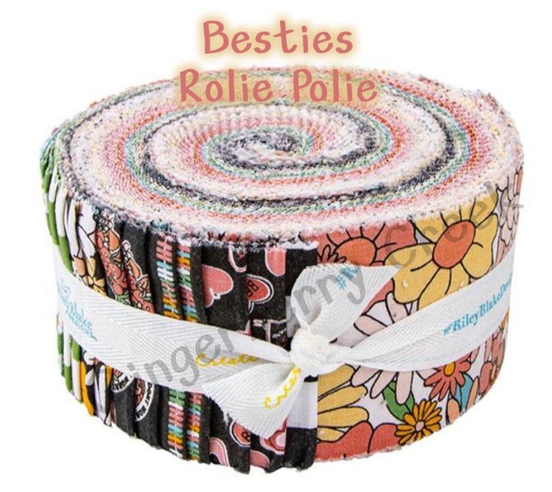 Riley Blake Rolie Polie - Besties - Precut Jelly Roll - Etsy