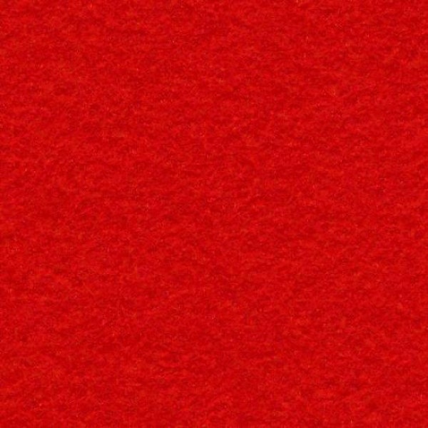 Wool Felt - Bright Red - Sold By the Half Yard (BTHY)