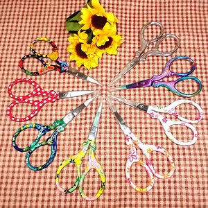 Small Embroidery Scissors - Stainless Steel - 8 Styles
