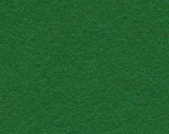 Wool Felt - Hunter Green - Sold By the Half Yard (BTHY)