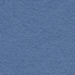 May include: A close-up of a textured, blue surface. The surface has a slightly rough, felt-like appearance, with a consistent colour and texture across the entire frame. The blue colour is a muted, medium tone.