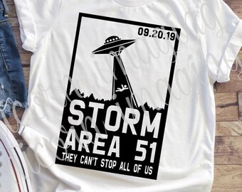 Area 51 Alien Svg | Etsy