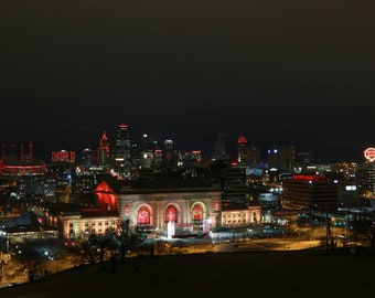 Kansas City Super Bowl Skyline High Res Digital Download