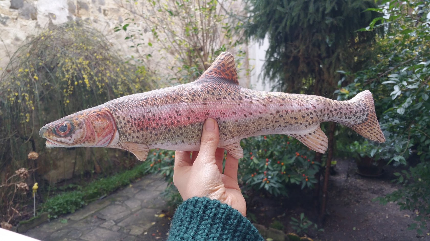Poisson Coussin Peluche