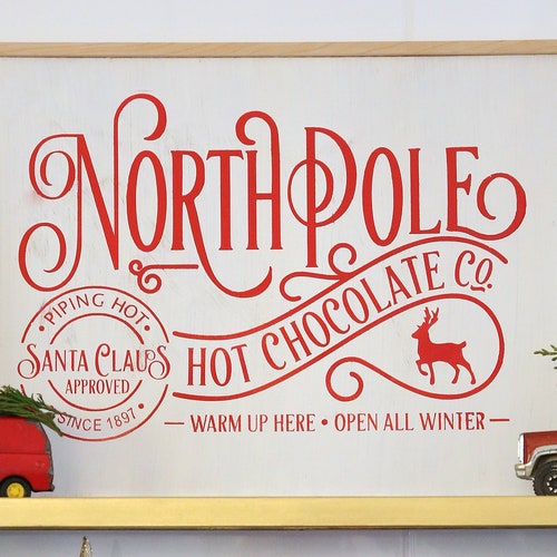 Noordpool hete chocolade Co. SVG.