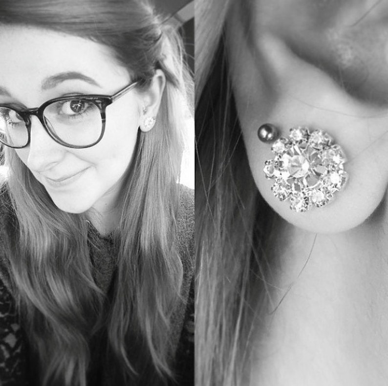 Diamond Ear Plugs 6g 4g 2g 0g 00g 7/16 1/2 Etsy