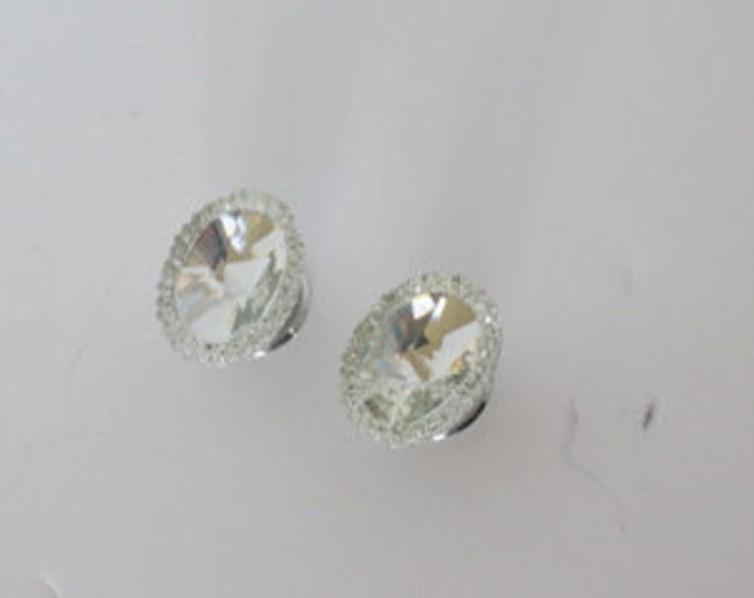 Rhinestone Gauges Plugs 0g 8mm 00g 10mm 000g 7/16 Etsy