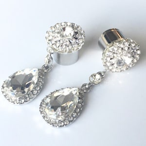 Hochzeit Plugs 8g 6g 4g 2g 0g 00g, 7/16&quot;, 1/2&quot;, 9/16&quot;, 5/8&quot;, 3/4&quot;, 7/8&quot;, 1&quot; 25 mm Braut Plugs 10 mm 12 mm 14.&quot; mm 16mm 19mm 22mm