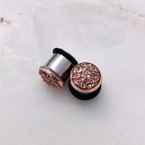 12mm 12 Tunnels Long Chandelier AcrylicWoodSurgical Steel Fancy Plugs Gold Gauged Earrings 716 11mm 000g Dangle Plugs 916 14mm