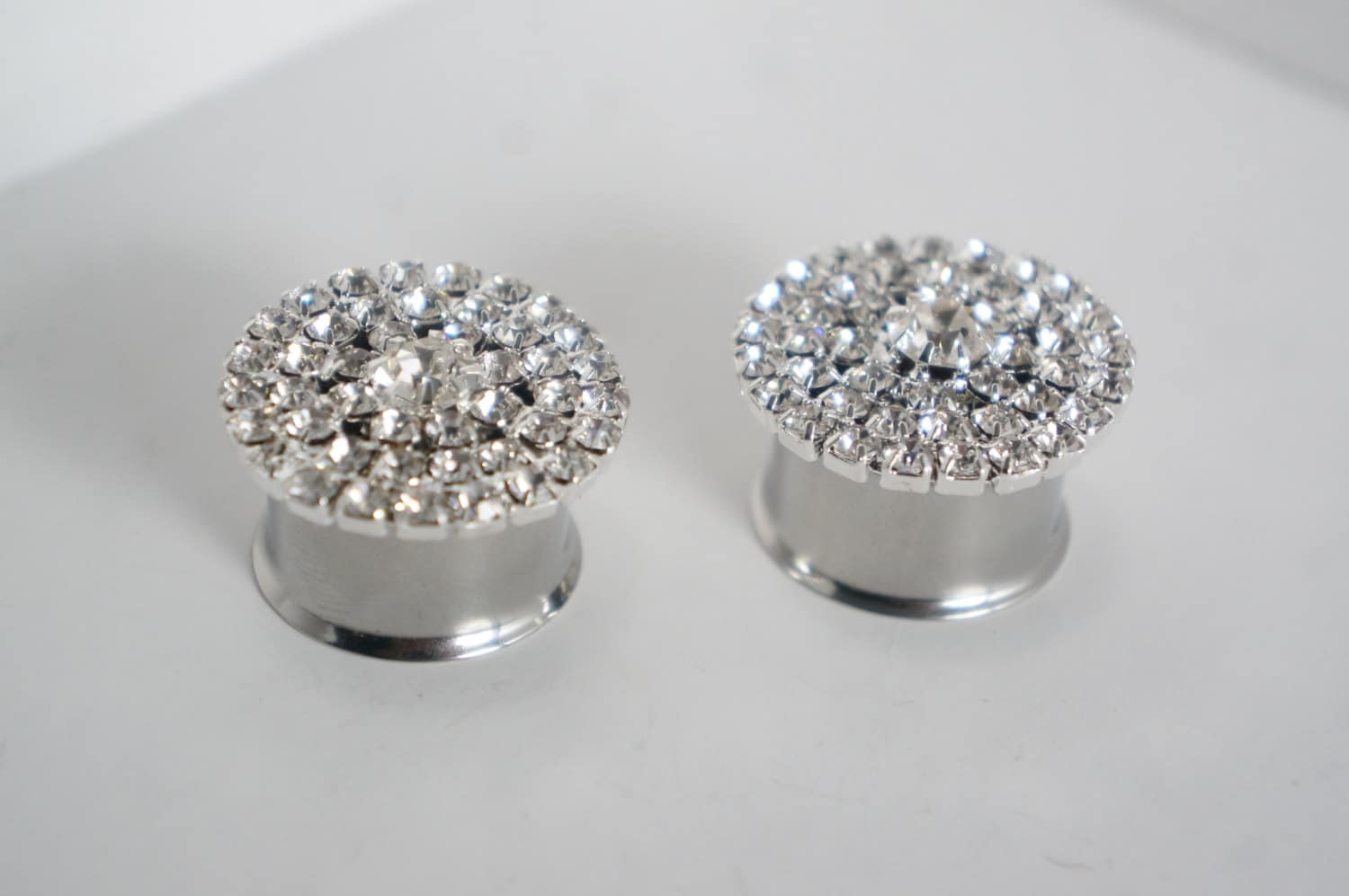 Diamond Plugs Gauges Available in 5/8 3/4 Etsy