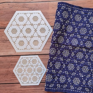 Mini Sashiko Stencil 5 – Sew Hot