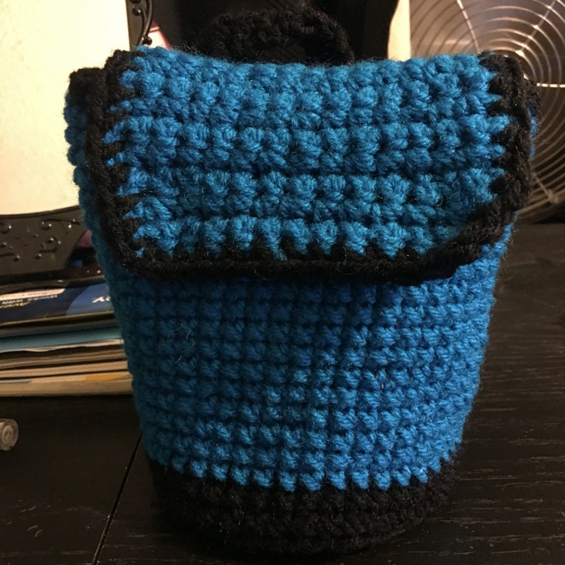 crochet back bag