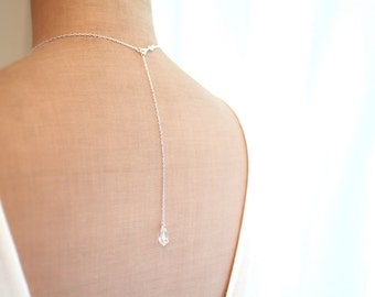 Back Necklace Bridal Jewelry 