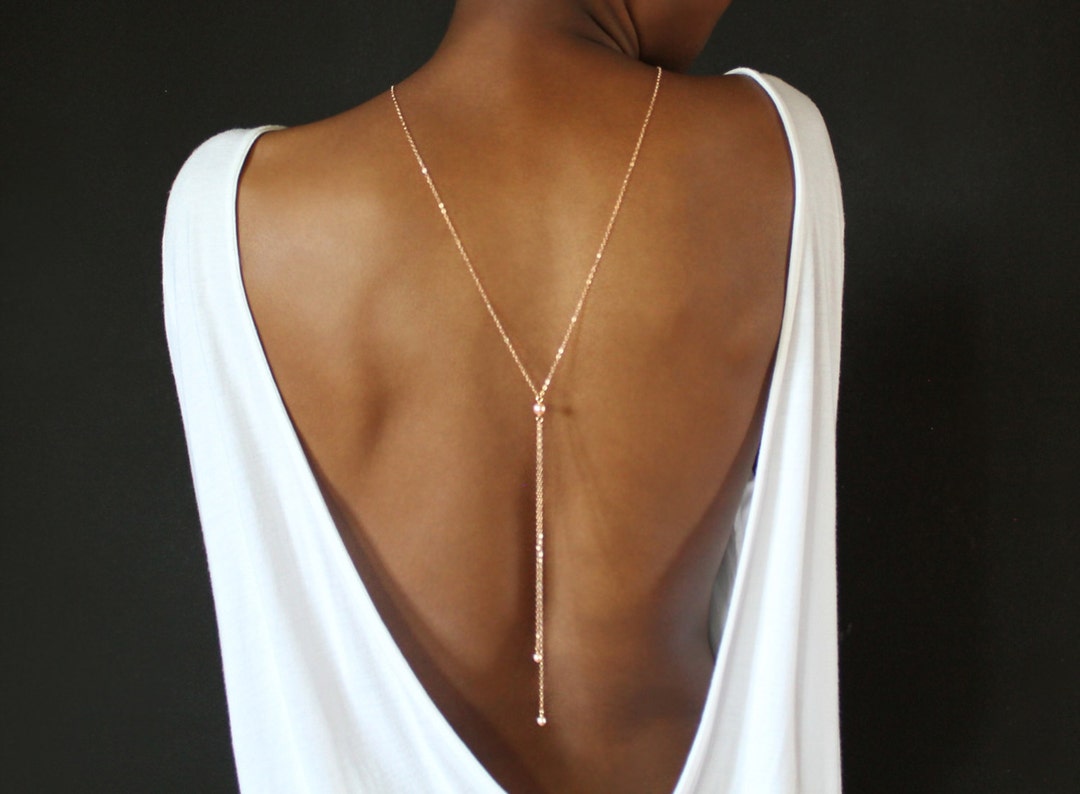 Backdrop necklace gold deals