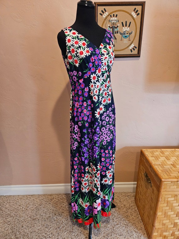 Mister Remo of California Floral Maxi Dress - 1960