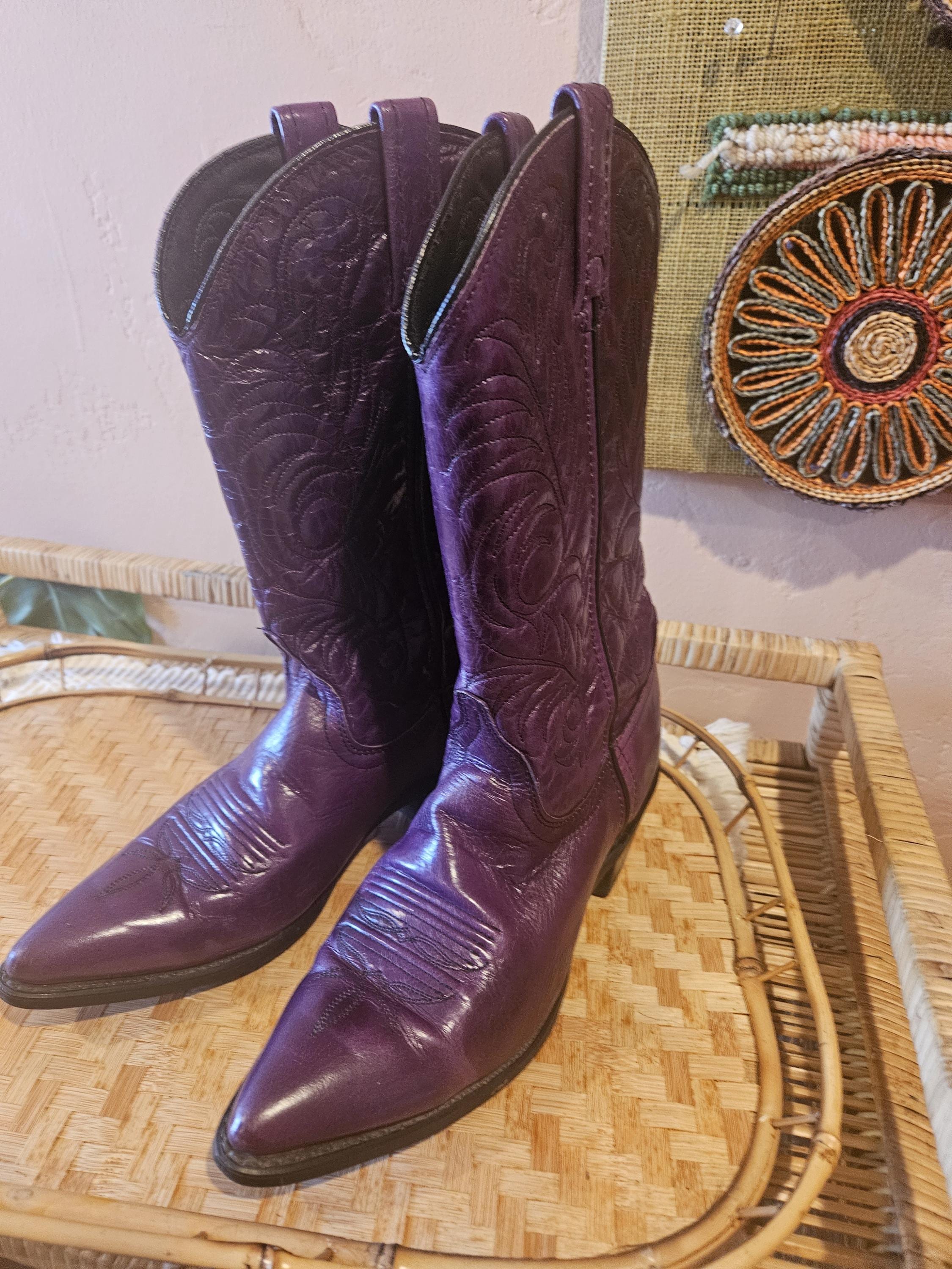 Acme Cowboy Boots - Etsy