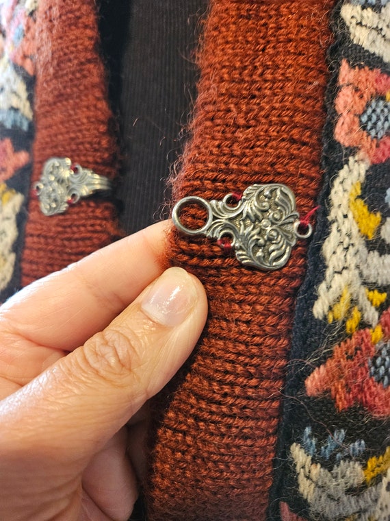 Vintage Dale of Norway Pure Wool Cardigan Sweater