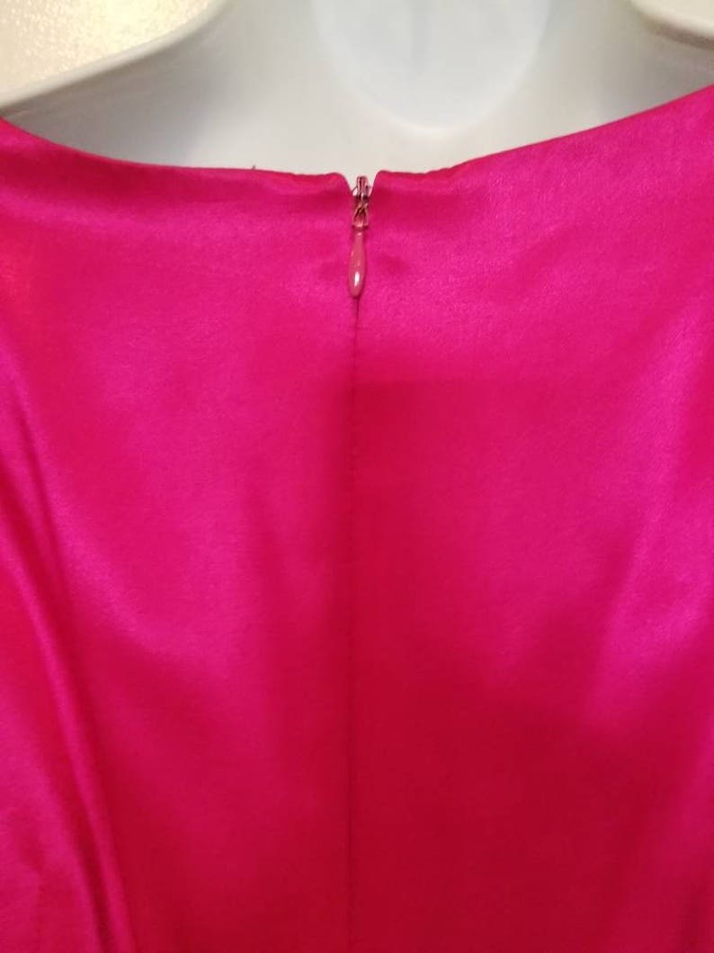 A.B.S by Allen Schwartz Vintage Satin Dress