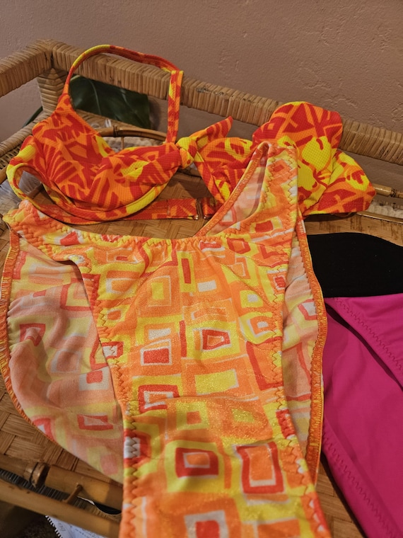 RAD 80s Bikini Swimsuit & Bodyglove Bikini Bottoms