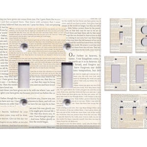 May include: A set of four light switch covers featuring a vintage newspaper print with bible verses. The covers are in various sizes and configurations, including single, double, and triple switch covers.