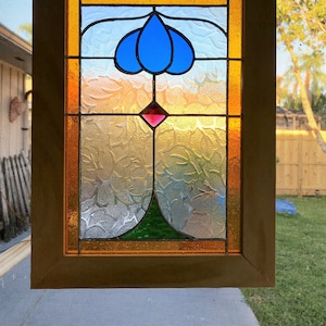 Antique Stained Glass Window