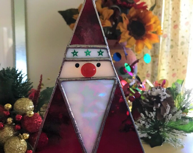 Santa Suncatcher