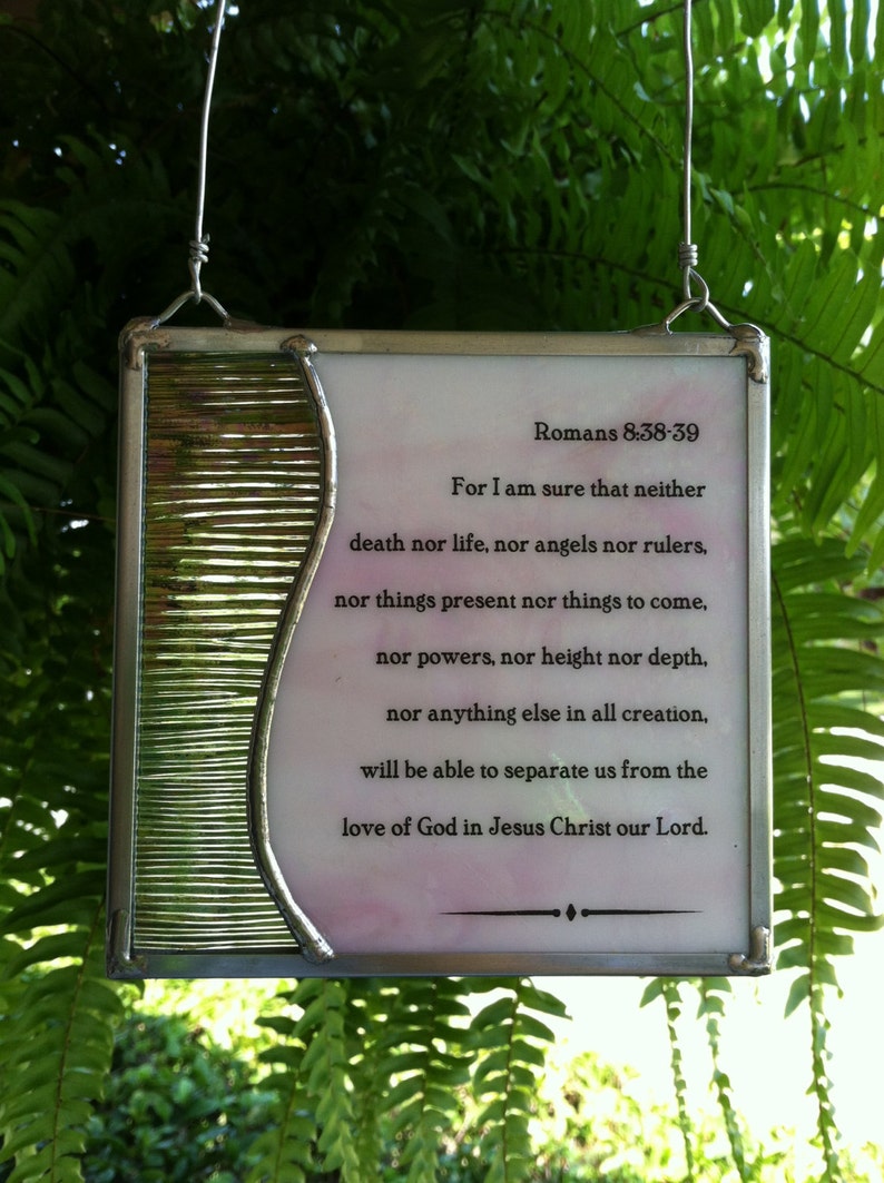 Stained Glass Quote Etsy