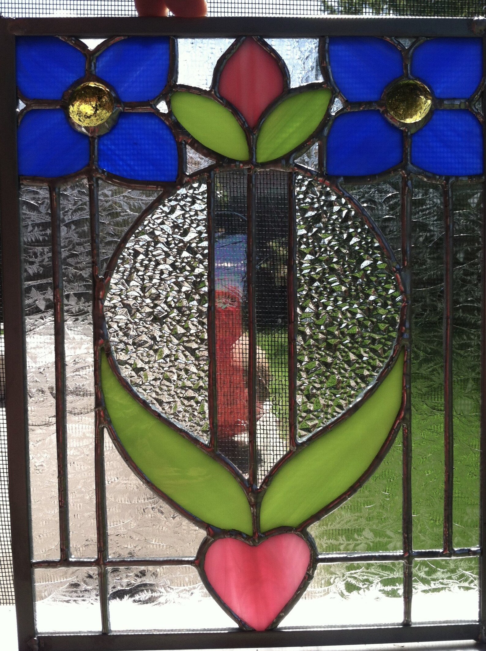 Stained Glass Panel Etsy