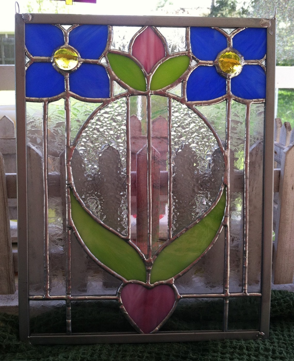 Stained Glass Panel Etsy