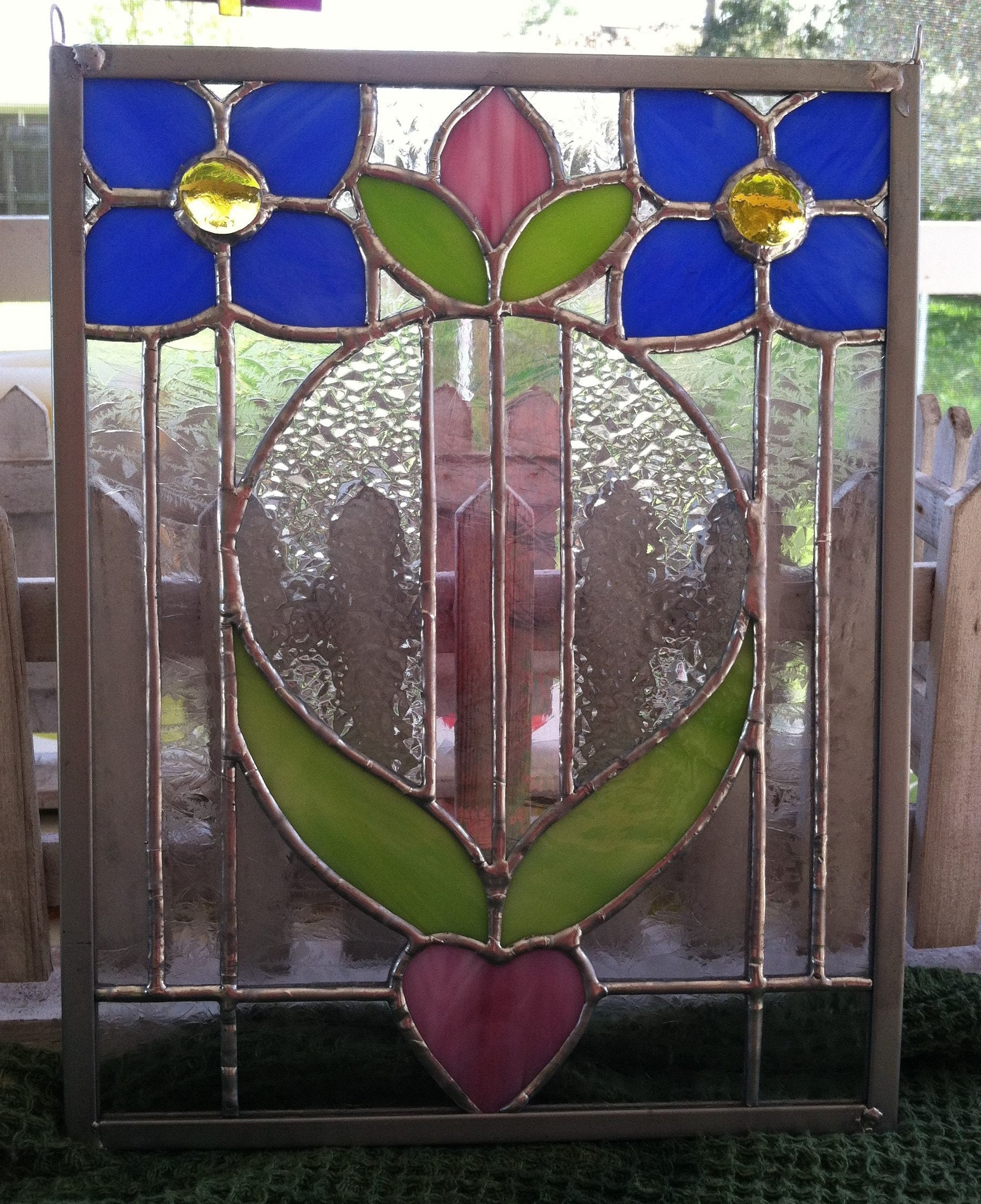 Stained Glass Panel Etsy