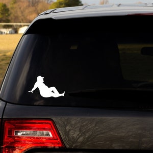 Chubby Guy Vinyl Decal, Fat Guy Vinyl Decal, Male Vinyl Decal, Vinyl Car Decal