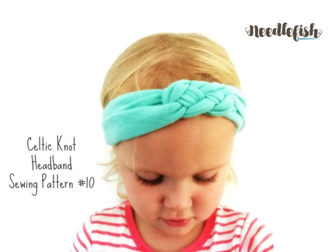 BABY HEADBAND Sewing Pattern Celtic Knot Headband Sewing Pattern Sailor