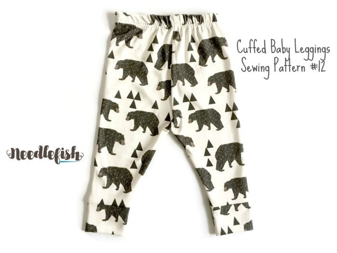 BABY LEGGINGS W/ CUFFS Sewing Pattern Cuffed Baby Leggings Sewing Pattern  Baby Pants Sewing Pattern Sizes 0 24 Mo -  Canada