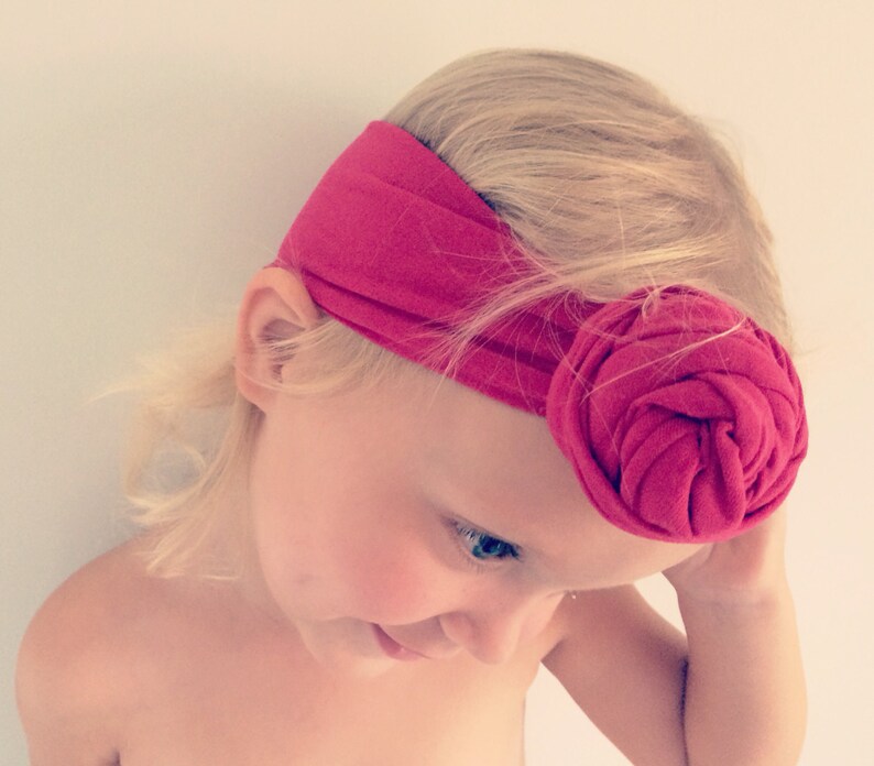 BABY KNOT HEADBAND Sewing Pattern Big Knot Headband Sewing Etsy