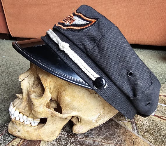 Beautiful Harley-davidson Motorcycle Biker Captain Hat All