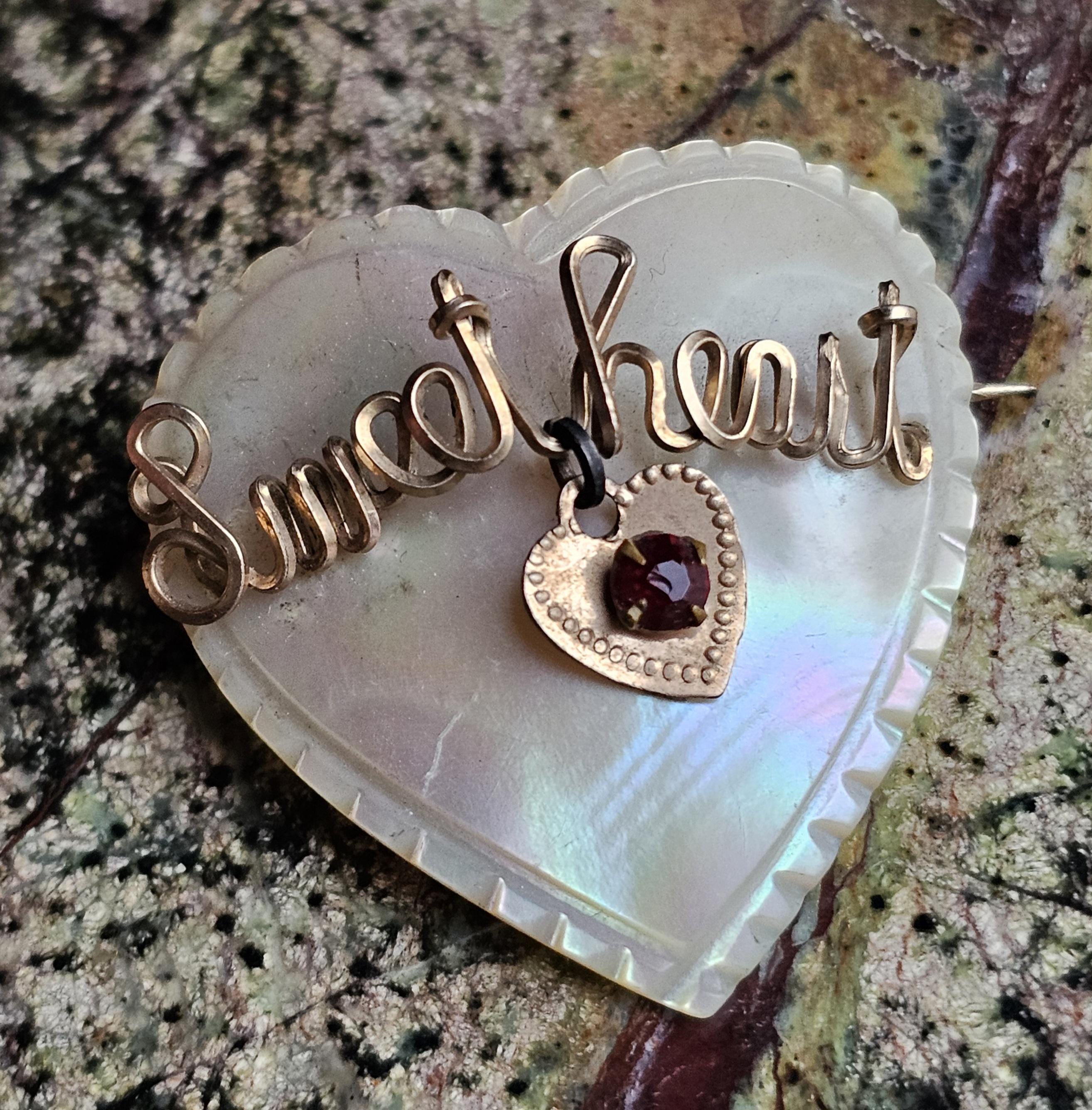 Men's Sweet Heart Jewelry 40s ID Bracelet Vintage US