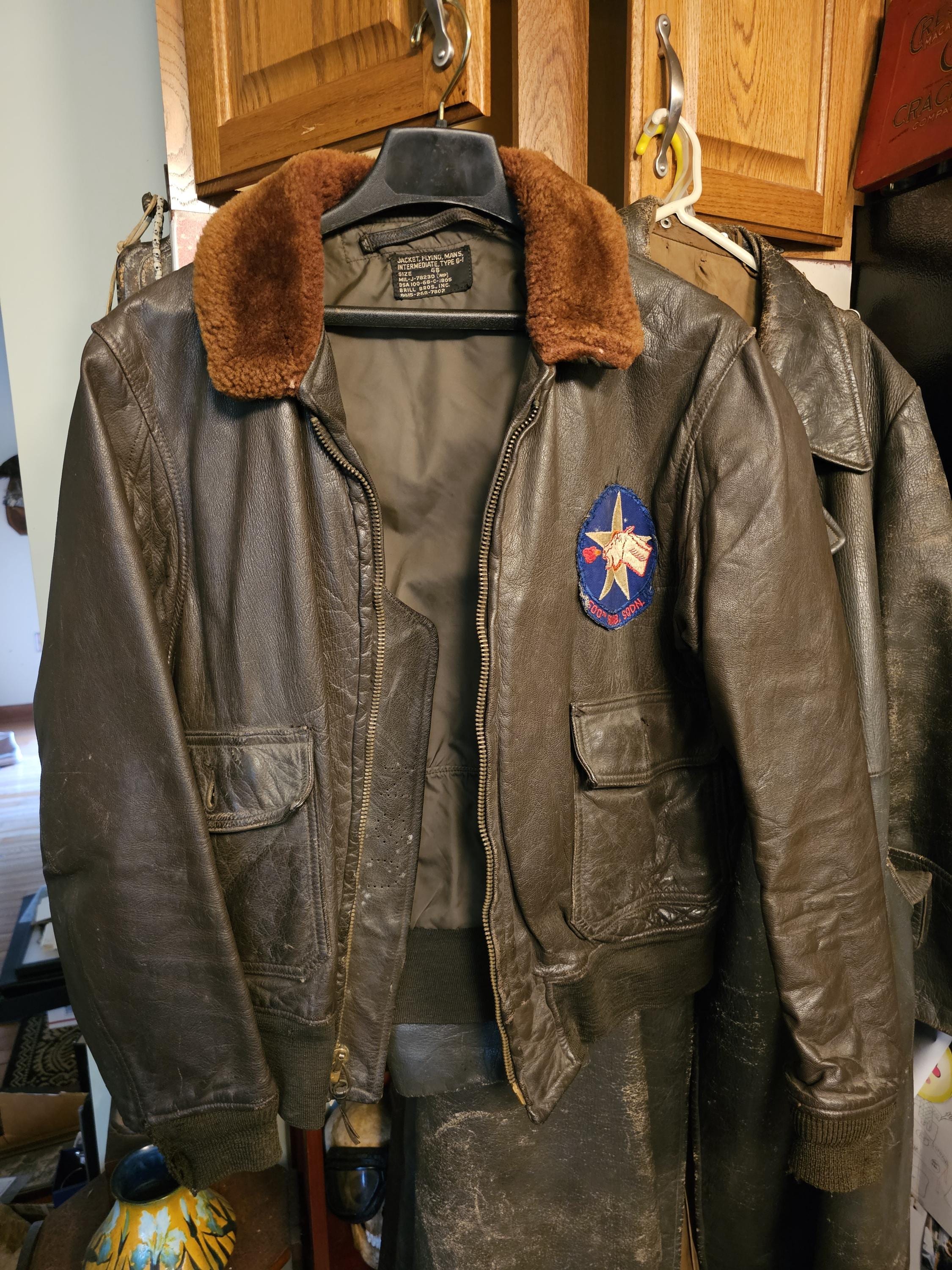 us navy G-1 flight jacket タロンジッパー サイズ36 Vintage G-1 Leather Flight Jacket Star Sportswear MFG Co USN