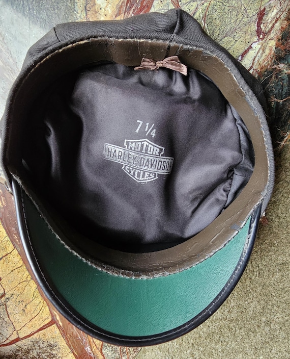 Beautiful Harley-davidson Motorcycle Biker Captain Hat All