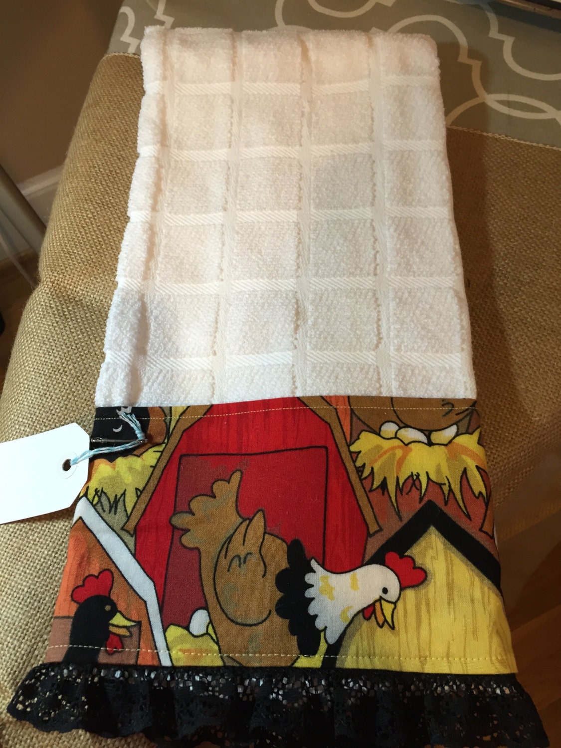 Chicken Dish Towel - Etsy