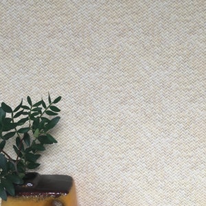 Herringbone Woven Effekt Wallpaper