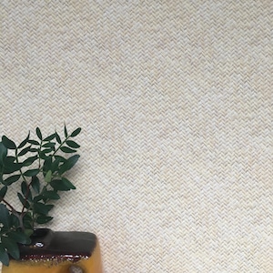 Herringbone Woven effect Wallpaper