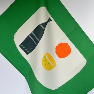 Bottle Tea towel -  Emerald
